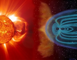 Sun Earth Image